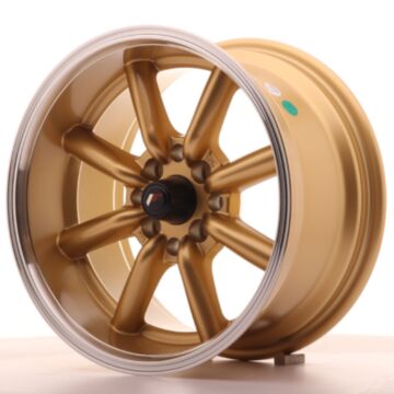 JR Wheels Diski JR19 15x8 ET0 4x100/114 Zelta