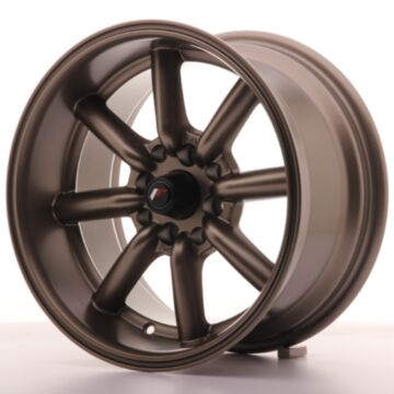 JR Wheels Diski JR19 15x8 ET0 4x100/114 Matēta Bronza