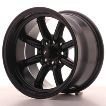 JR Wheels Diski JR19 15x9 ET-13 4x100/114 Matēta Melna