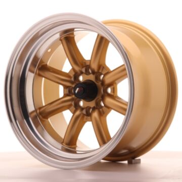 JR Wheels Diski JR19 15x9 ET-13 4x100/114 Zelta