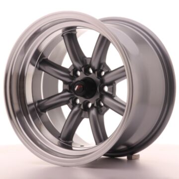 JR Wheels Diski JR19 15x9 ET-13 4x100/114 Gun Metal