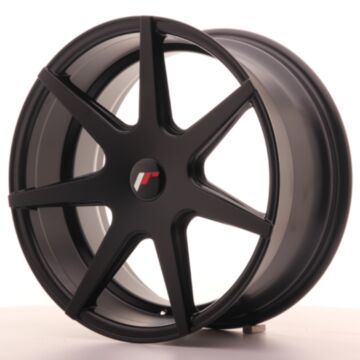 JR Wheels Diski JR20 18x8,5 ET25-40 Sagatave Matēta Melna