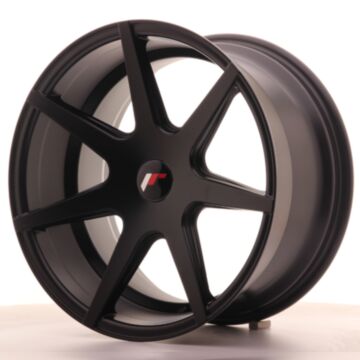 JR Wheels Diski JR20 18x9,5 ET20-40 Sagatave Matēta Melna