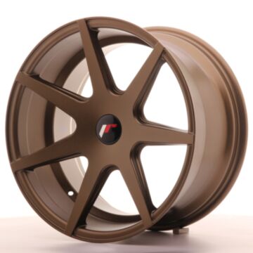 JR Wheels Diski JR20 18x9,5 ET40 Sagatave Matēta Bronza