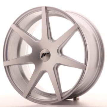 JR Wheels Diski JR20 19x8,5 ET20-40 Sagatave Sudraba Mac