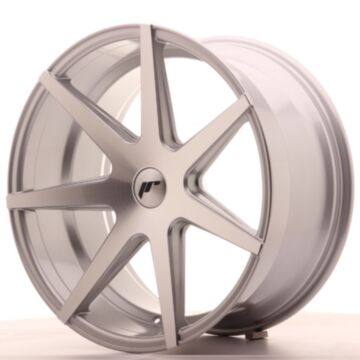 JR Wheels Diski JR20 20x10 ET40 5H Sagatave Sudraba Mach