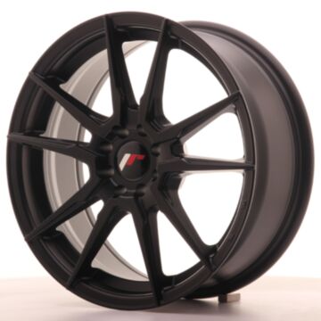 JR Wheels Diski JR21 17x7 ET40 5x100/114 Matēta Melna
