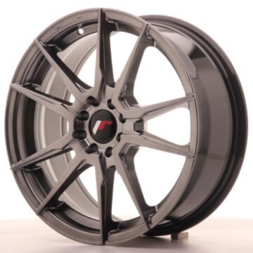 JR Wheels Diski JR21 17x7 ET40 5x108/112 Hyper Melna