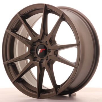 JR Wheels Diski JR21 17x7 ET40 5x108/112 Matēta Bronza