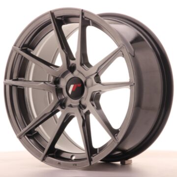 JR Wheels Diski JR21 17x8 ET35 5H Sagatave Hyper Melna