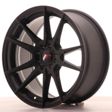 JR Wheels Diski JR21 17x8 ET35 5x108/112 Matēta Melna