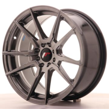 JR Wheels Diski JR21 17x8 ET35 5x108/112 Hyper Melna