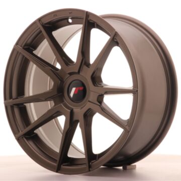 JR Wheels Diski JR21 17x8 ET35 Sagatave Matēta Bronza