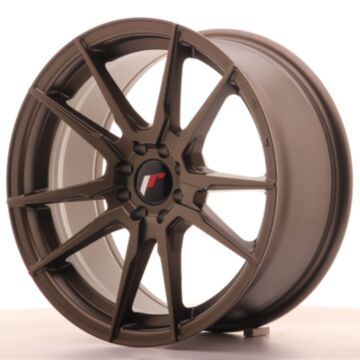 JR Wheels Diski JR21 17x8 ET25 4x100/108 Matēta Bronza