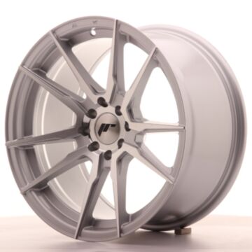 JR Wheels Diski JR21 17x9 ET35 5x100/114 Sudraba Mach