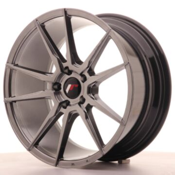 JR Wheels Diski JR21 18x8,5 ET40 5x112 Hyper Melna