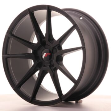 JR Wheels Diski JR21 18x8,5 ET40 5H Sagatave Matēta Melna