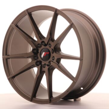 JR Wheels Diski JR21 18x8,5 ET40 5x112/114 Matēta Bronz