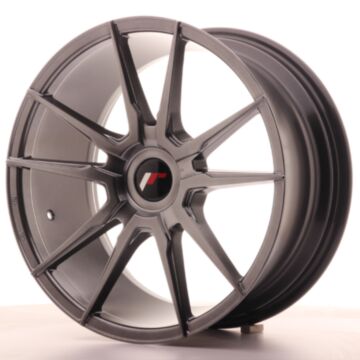 JR Wheels Diski JR21 18x8,5 ET30-40 Sagatave Hyper Melna
