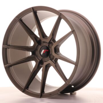 JR Wheels Diski JR21 18x9,5 ET40 5H Sagatave Matēta Bronza