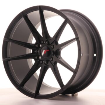 JR Wheels Diski JR21 18x9,5 ET40 5x112/114 Matēta Melna