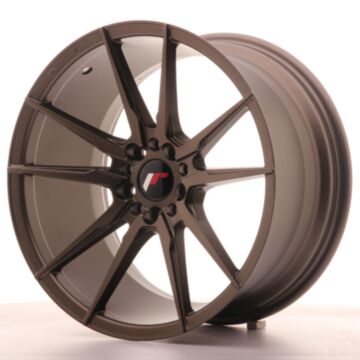 JR Wheels Diski JR21 18x9,5 ET35 5x100/120 Matēta Bronz