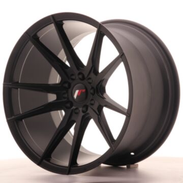 JR Wheels Diski JR21 19x11 ET25 5x114/120 Matēta Melna
