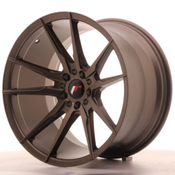 JR Wheels Diski JR21 19x11 ET25 5x114/120 Matēta Bronza