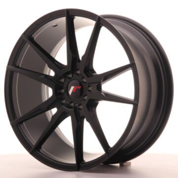 JR Wheels Diski JR21 19x8,5 ET35 5x100/120 Matēta Melna