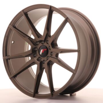 JR Wheels Diski JR21 19x8,5 ET35 5x100/120 Matēta Bronz
