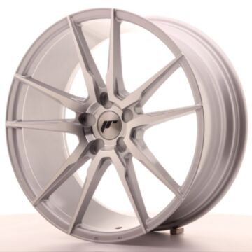 JR Wheels Diski JR21 20x8,5 ET20-40 5H Sagatave SudrabaM