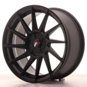 JR Wheels Diski JR22 17x8 ET35 5H Sagatave Matēta Melna