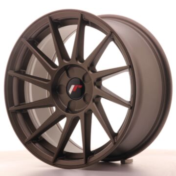 JR Wheels Diski JR22 17x8 ET35 5H Sagatave Matēta Bronza