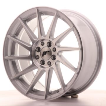 JR Wheels Diski JR22 17x8 ET25 4x100/108 Sudraba Mach