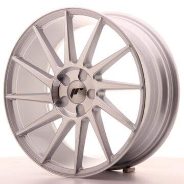 JR Wheels Diski JR22 18x7,5 ET35-40 5H Sagatave Sudraba M