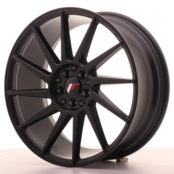 JR Wheels Diski JR22 18x7,5 ET40 5x112/114 Matēta Melna