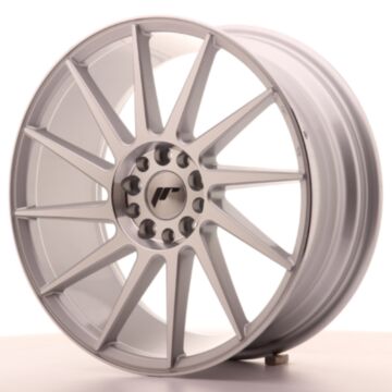 JR Wheels Diski JR22 18x7,5 ET40 5x112/114 Sudraba Mac