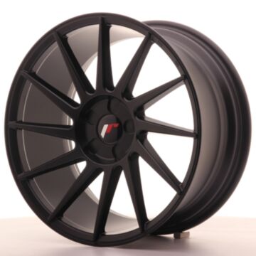 JR Wheels Diski JR22 18x8,5 ET40 5H Sagatave Matēta Melna