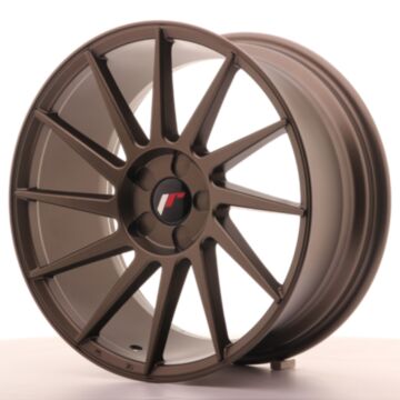 JR Wheels Diski JR22 18x8,5 ET40 5H Sagatave Matēta Bronza