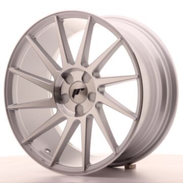JR Wheels Diski JR22 18x8,5 ET40 5H Sagatave Sudraba Mach