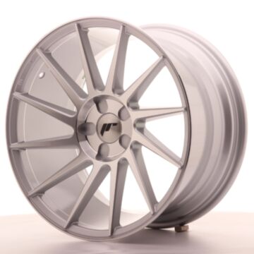 JR Wheels Diski JR22 18x9,5 ET40 5H Sagatave Sudraba Mach
