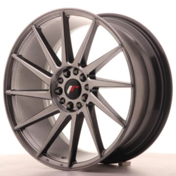 JR Wheels Diski JR22 19x8,5 ET35 5x100/120 Hyper Melna