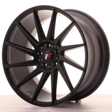 JR Wheels Diski JR22 19x9,5 ET35 5x100/120 Matēta Melna