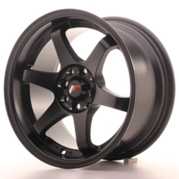 JR Wheels Diski JR3 15x8 ET25 4x100/114 Matēta Melna