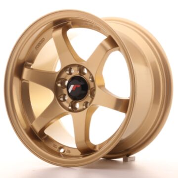 JR Wheels Diski JR3 15x8 ET25 4x100/108 Zelta