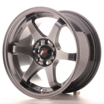 JR Wheels Diski JR3 15x8 ET25 4x100/108 Hyper Melna