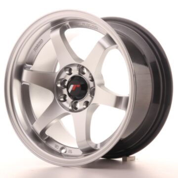 JR Wheels Diski JR3 15x8 ET25 4x100/108 HyperSudraba