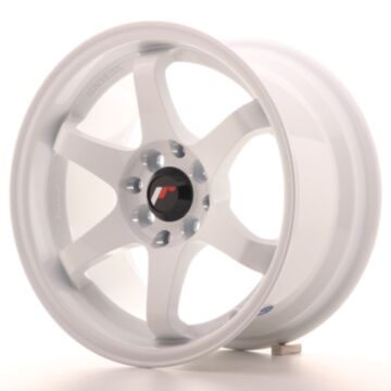 JR Wheels Diski JR3 15x8 ET25 4x100/108 Balta