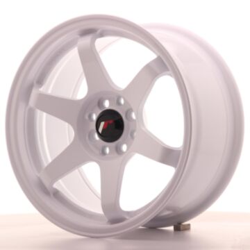JR Wheels Diski JR3 16x8 ET25 4x100/108 Balta