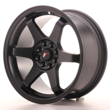 JR Wheels Diski JR3 16x8 ET25 5x100/114,3 Matēta Melna